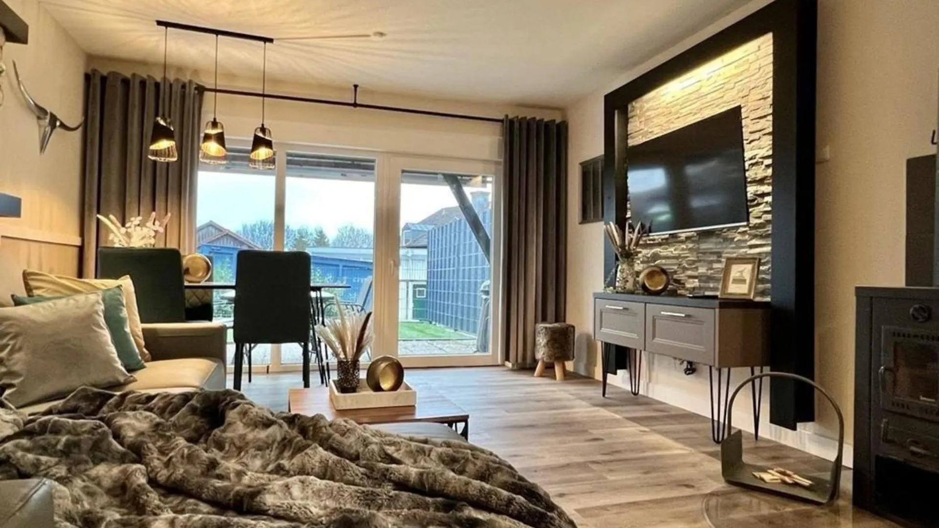 Luxurioeses, Renoviertes Haus Mit Garten, Gratis Wlan, Hund Willkommen 잔트 독일